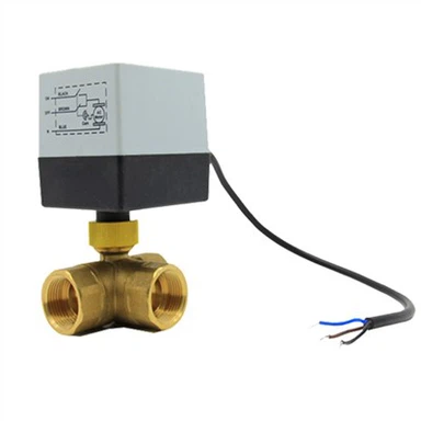 3 Txoj Kev Motorized Pob Valves