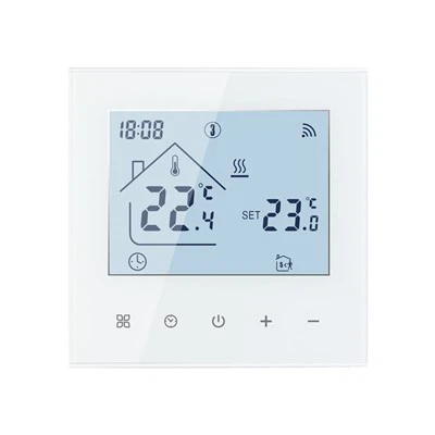 Dub / Dawb Backlight Rhaub Pem Teb WIFI Thermostat Controller TDR89